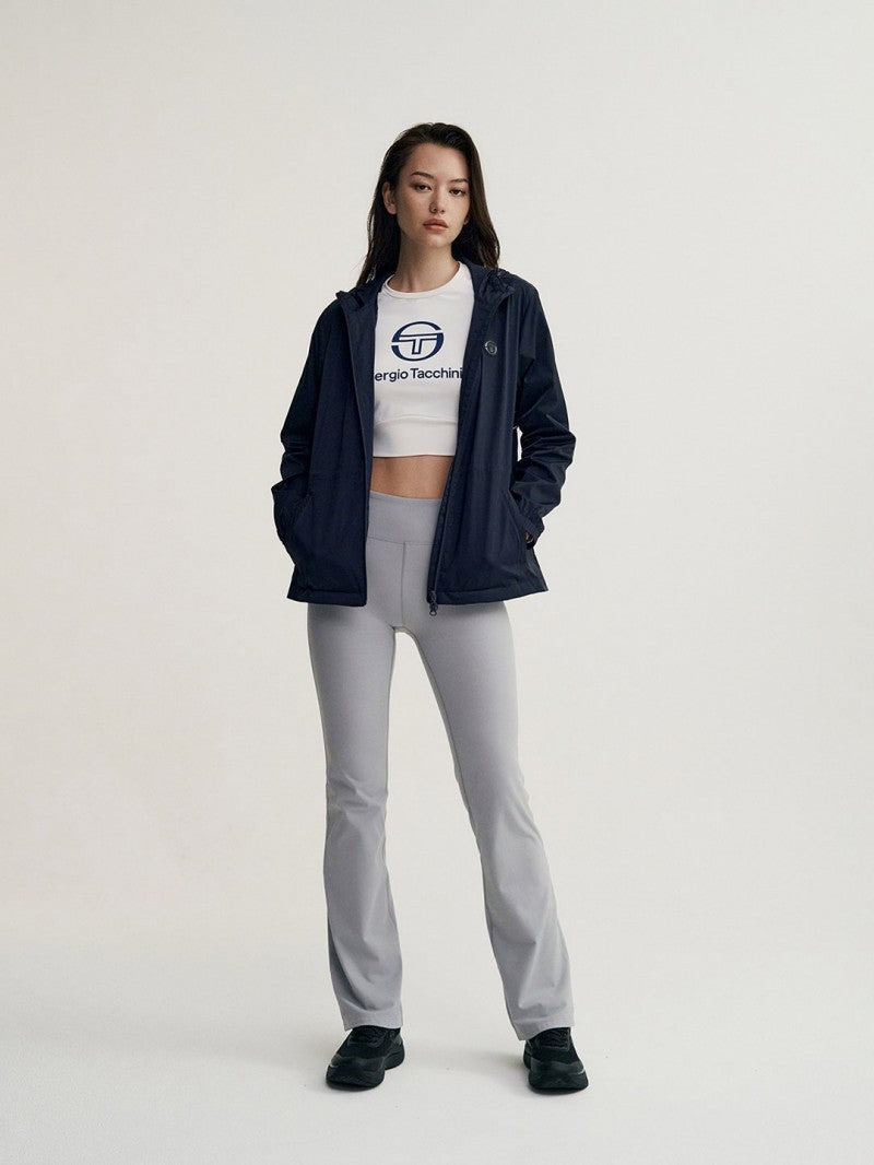 【WE ARE】韓國SERGIO TACCHINI 女款 連帽縮腰防風外套 TWWJ70444