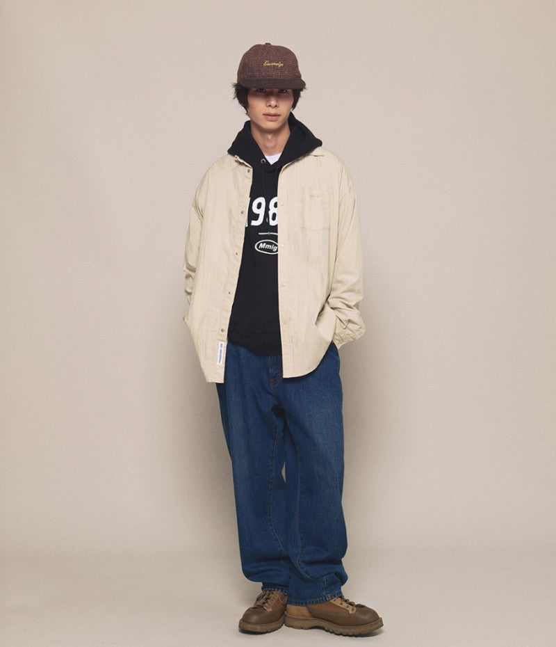 【WE ARE】韓國MMLG休閒長袖T恤襯衫MMLGBE2TSL061M25