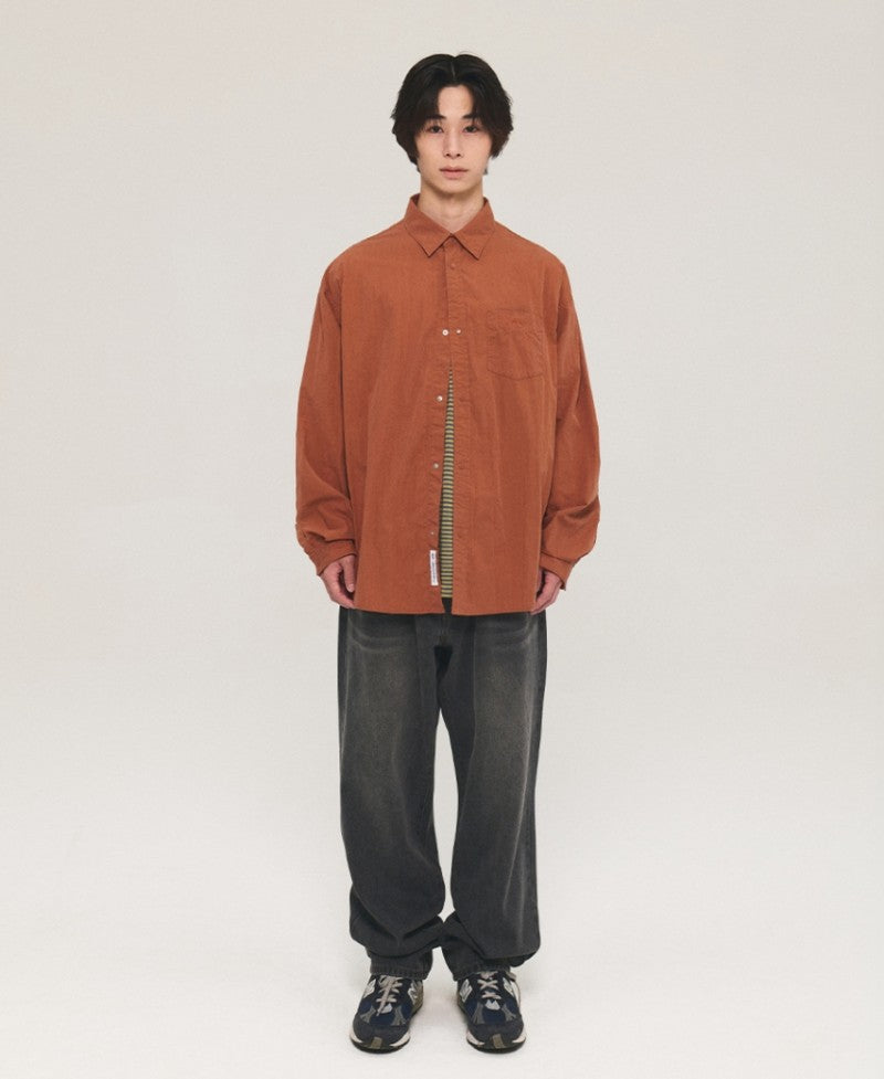 【WE ARE】韓國MMLG休閒長袖T恤襯衫MMLGBE2TSL061M25