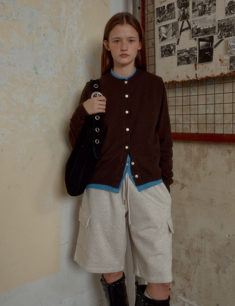 【WE ARE】韓國Leterie休閒針織開衫外套LRBASICLAYEREDCARDIGAN