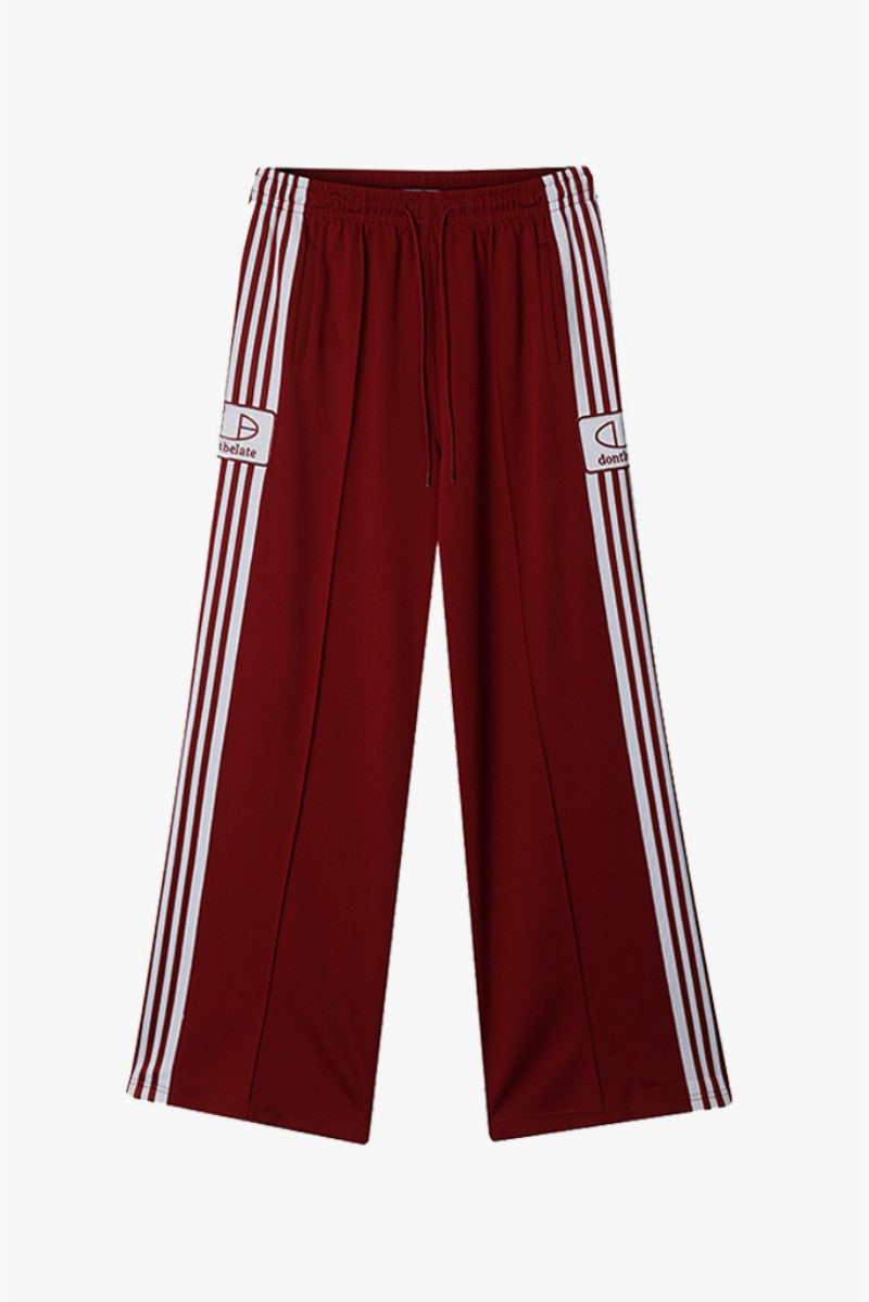 大茜選品 DONTBELATE 側LOGO直筒運動褲