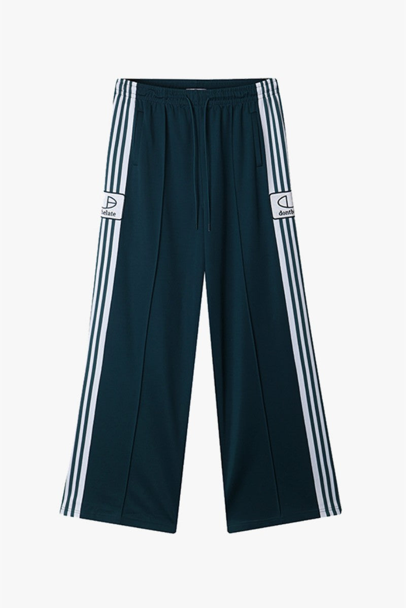 大茜選品 DONTBELATE 側LOGO直筒運動褲