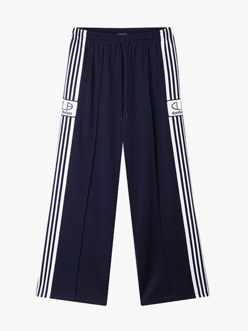 大茜選品 DONTBELATE 側LOGO直筒運動褲