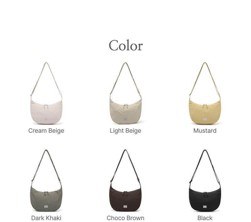 【WE ARE】South Korea snow peak small HOBO bag S25ZWFCB25