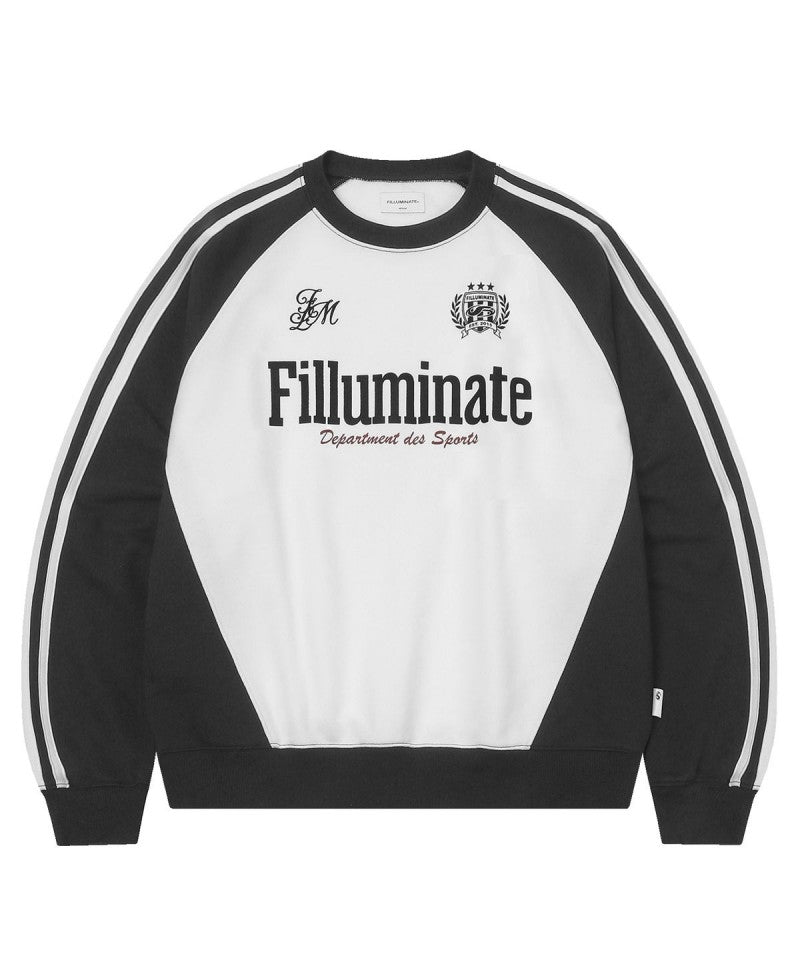 限時折扣【WE ARE】韓國FILLUMINATE大學T衛衣FBESUTM087