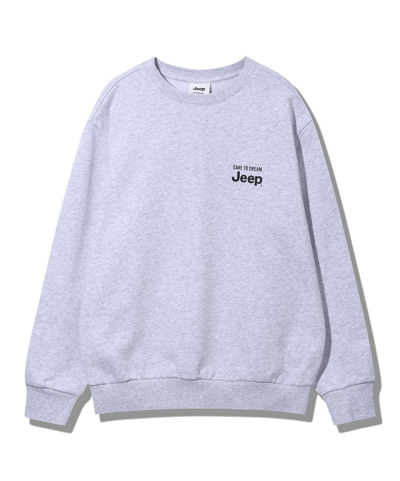 男女同款【WE ARE】韓國JEEP休閒大學T衛衣JQ3TSU891