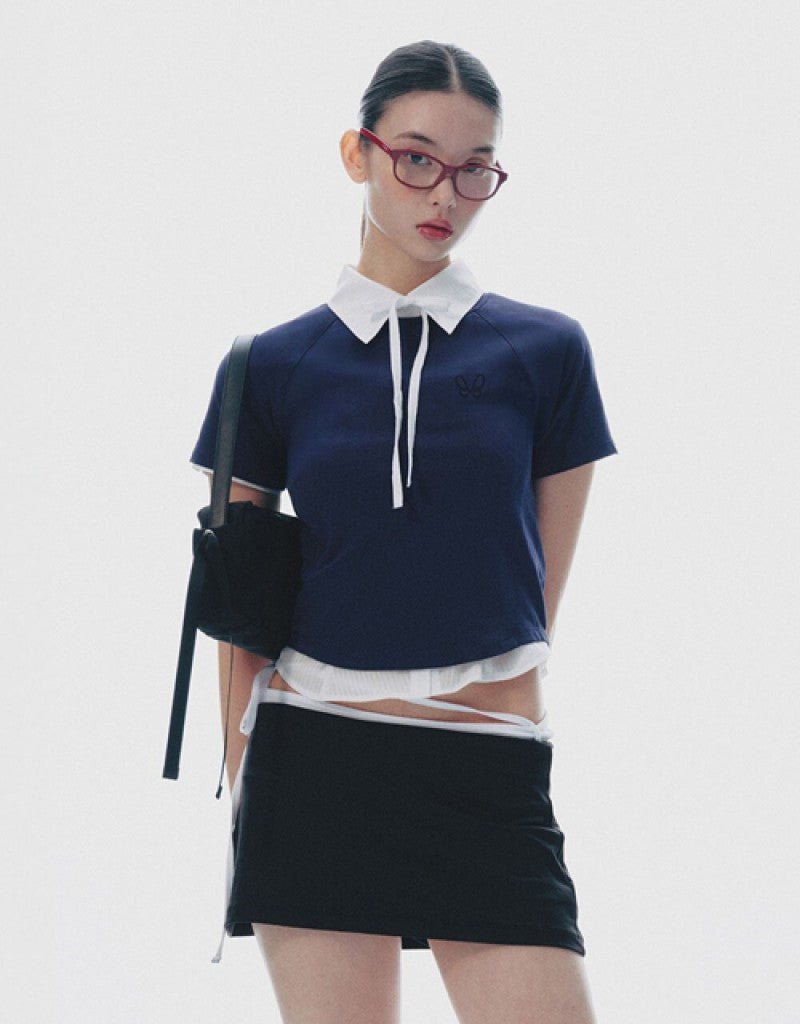 【WE ARE】韓國MMLG 女款合身短袖T恤MMWBE1THT133