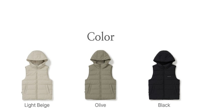 【WE ARE】韓國snow peak羽絨服馬甲S25WWGDV63