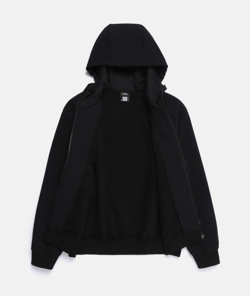 加絨款【WE ARE】韓國國家地理連帽外套N254UFT050