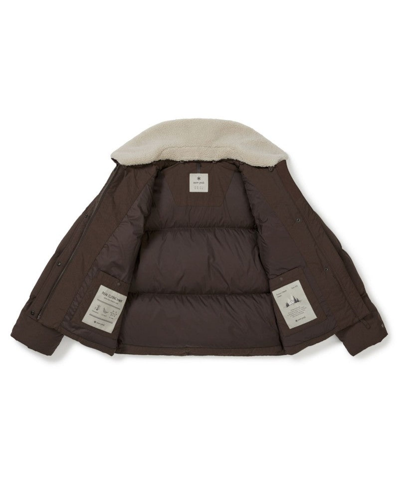 女款【WE ARE】韓國snow peak雪峰 絨毛(可拆)羽絨外套S25WWGDJ57