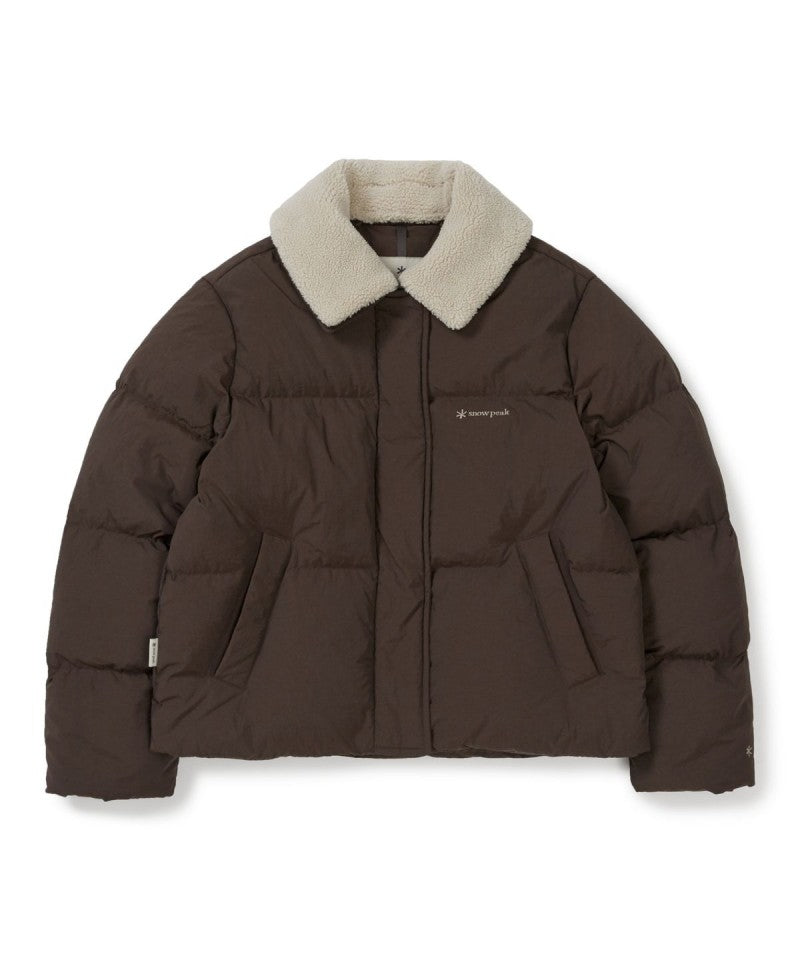 女款【WE ARE】韓國snow peak雪峰 絨毛(可拆)羽絨外套S25WWGDJ57