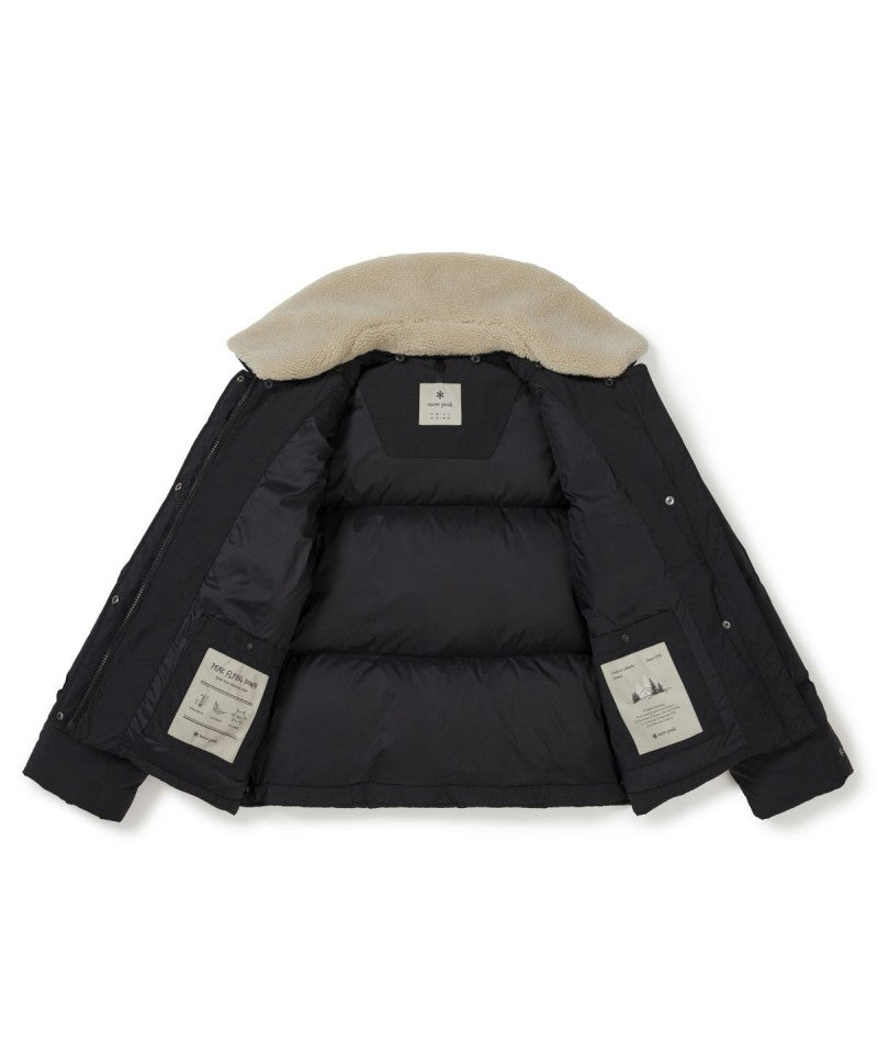 女款【WE ARE】韓國snow peak雪峰 絨毛(可拆)羽絨外套S25WWGDJ57