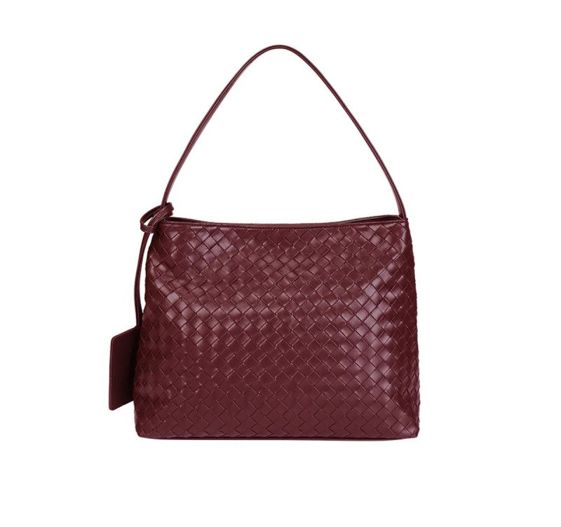 【WE ARE】韓國ANOETIC休閒編織單肩包ANCWEAVINGMESHBAG