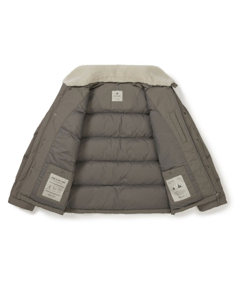 【WE ARE】韓國snow peak雪峰 絨毛(可拆)羽絨外套S25WMGDJ56