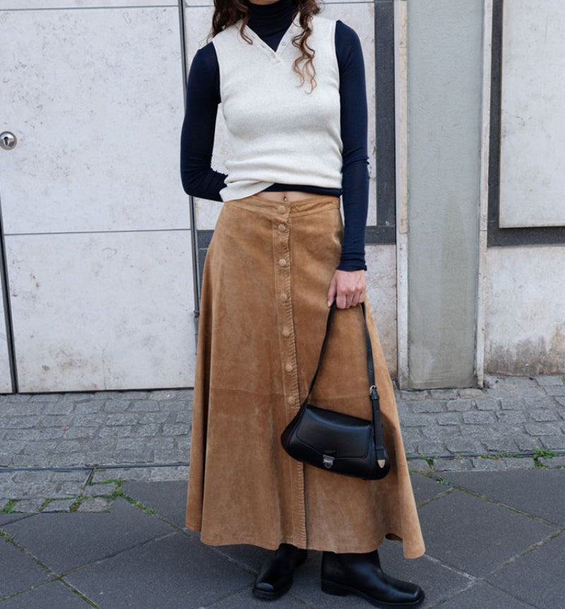 【WE ARE】韓國Archivepke Lock shoulder bag OVBAX25225
