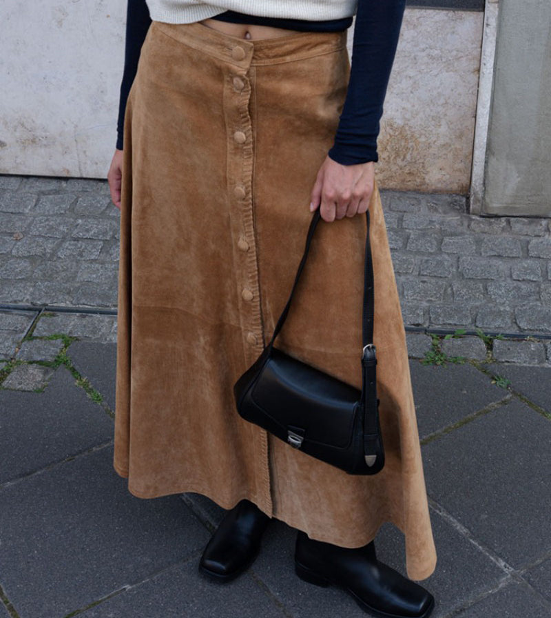 【WE ARE】韓國Archivepke Lock shoulder bag OVBAX25225