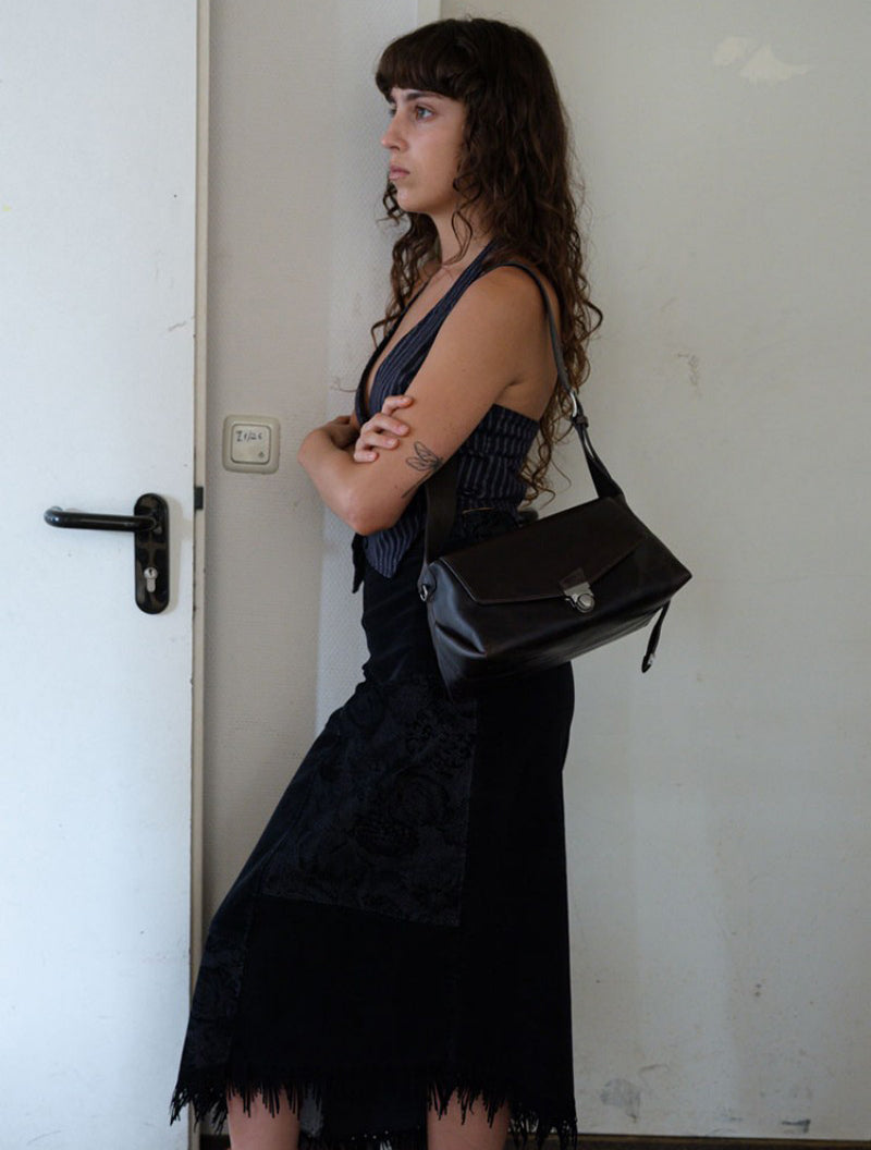 【WE ARE】韓國Archivepke Lock square bag OVBAX25226