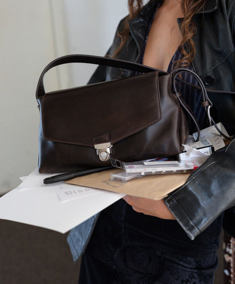 【WE ARE】韓國Archivepke Lock square bag OVBAX25226