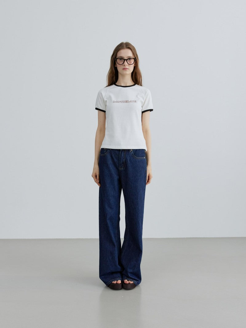 【WE ARE】韓國DONTBELATE 休閒牛仔褲