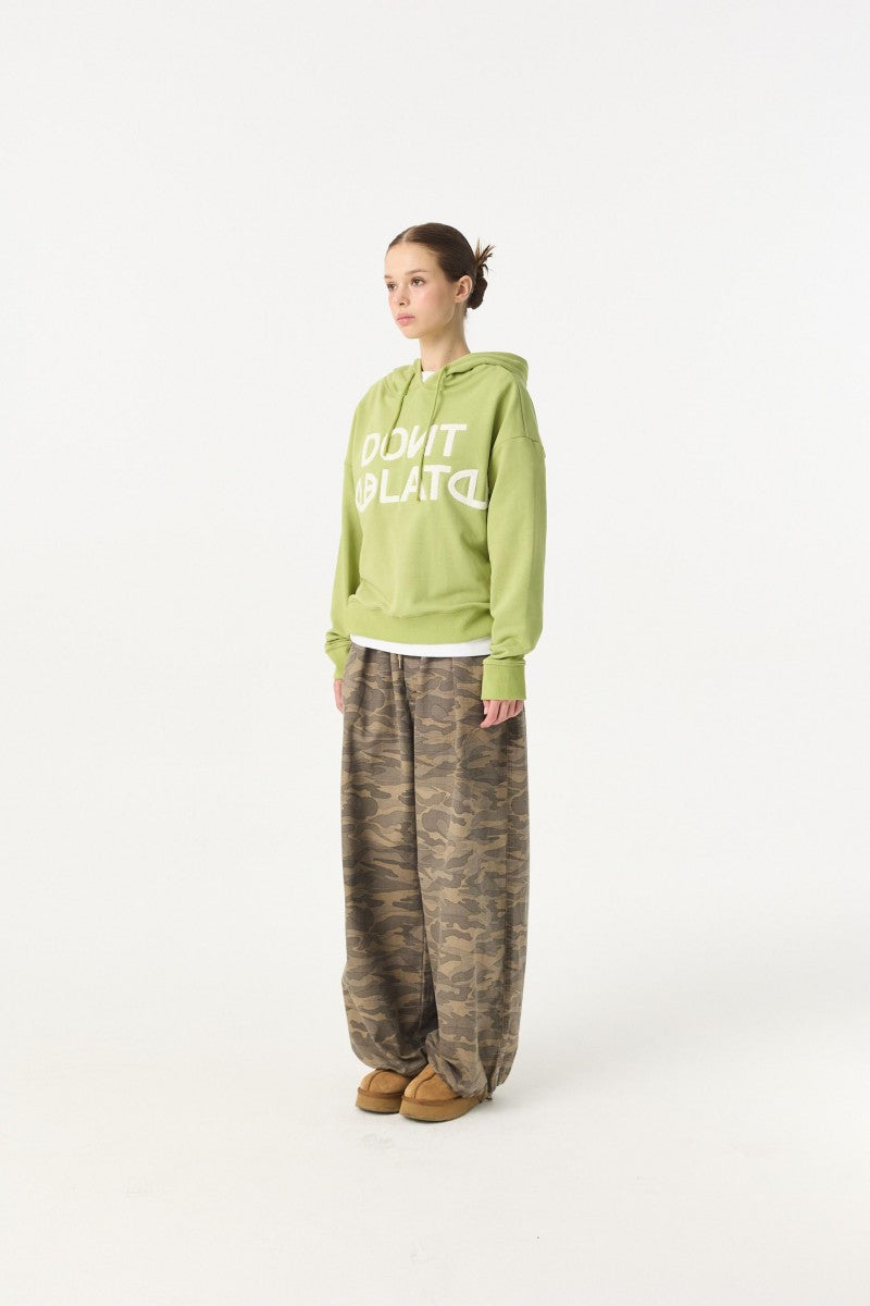 【WE ARE】韓國DONTBELATE 迷彩休閒褲