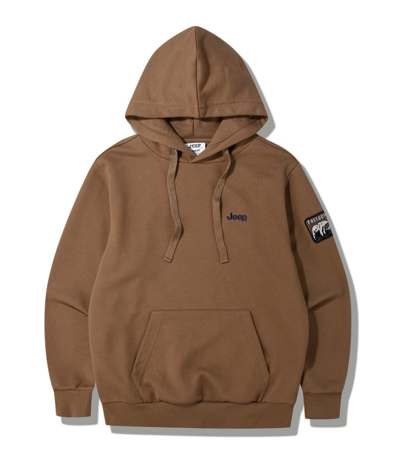 男女同款【WE ARE】韓國JEEP連帽大學T衛衣JQ4THU035