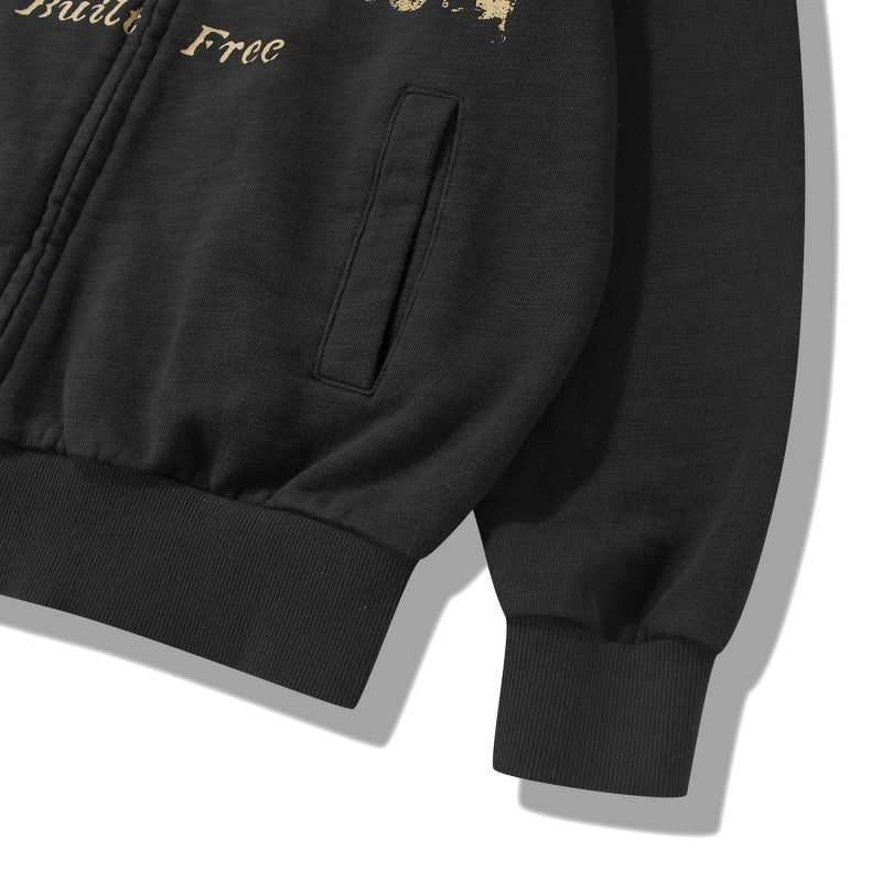 男女同款【WE ARE】韓國JEEP連帽大學T衛衣JQ3TZU061