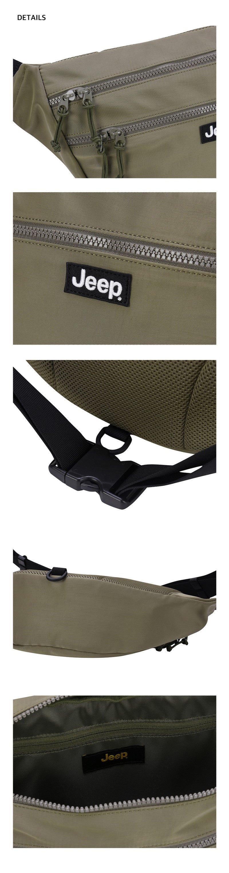 【WE ARE】韓國JEEP單肩胸包腰包JQ0GAU514