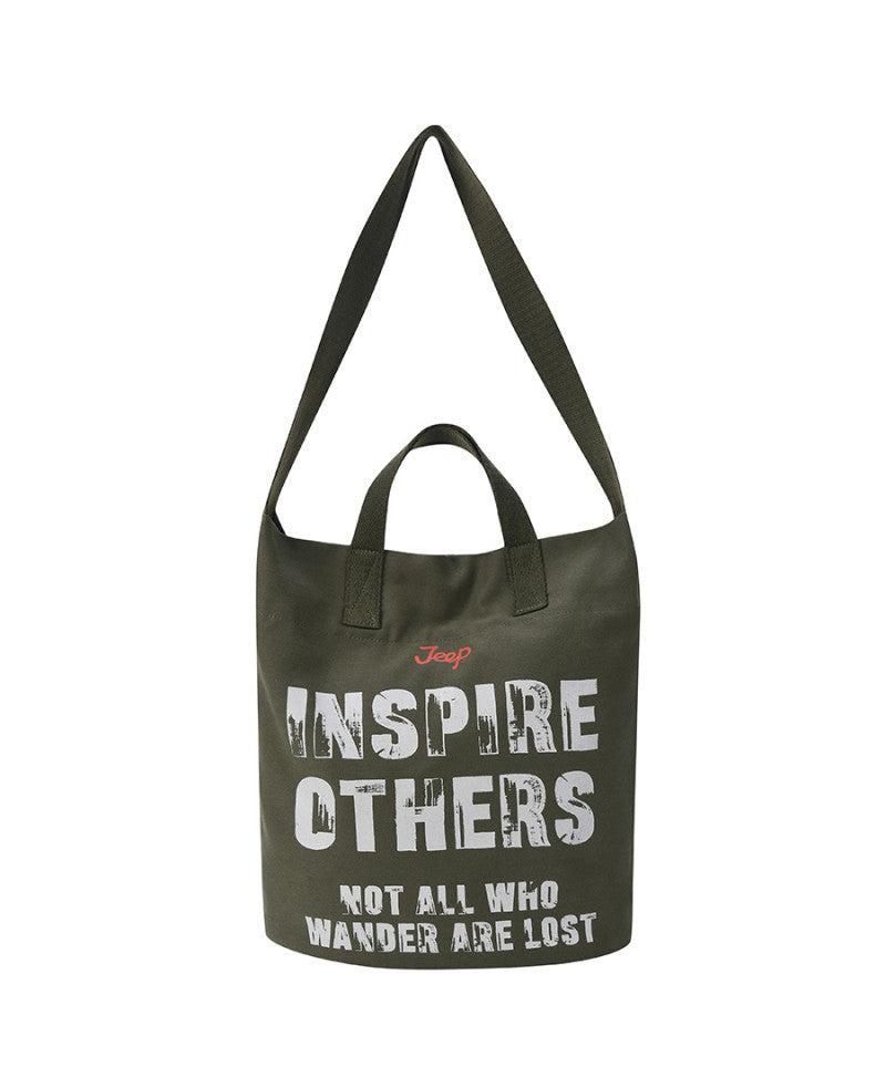 【WE ARE】韓國JEEP水桶包單肩斜挎包JQ0GAU521