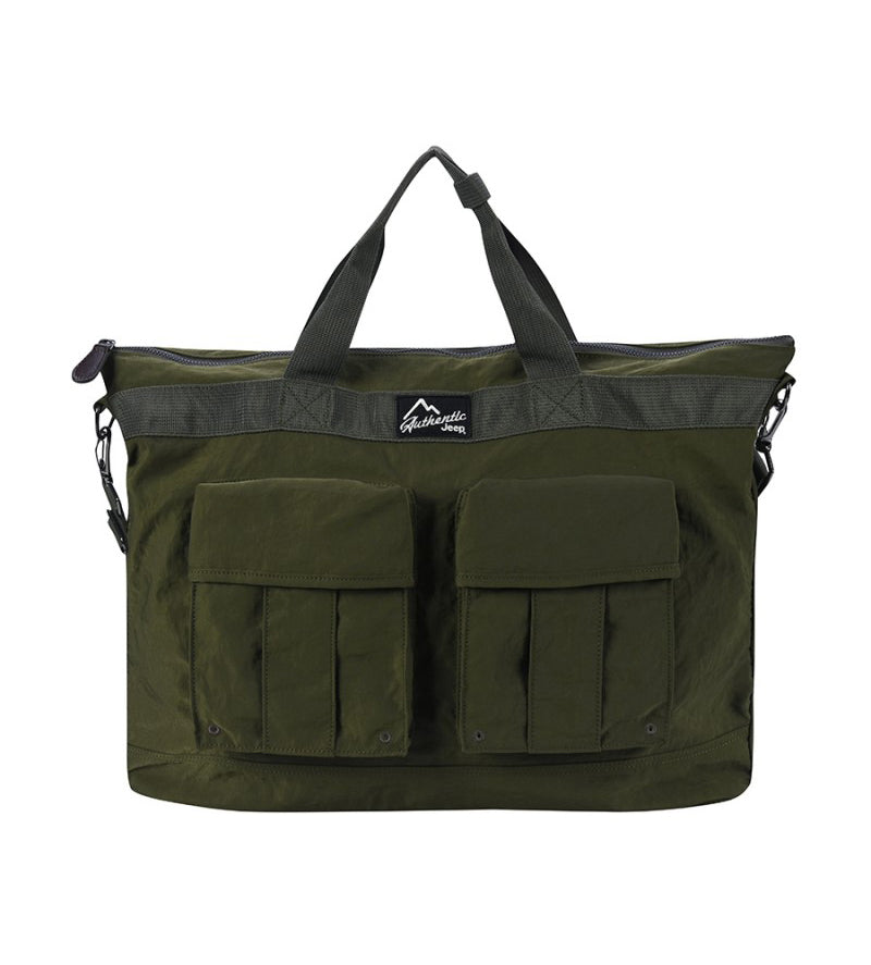 【WE ARE】韓國JEEP手提公文包單肩斜挎包JQ0GAU523