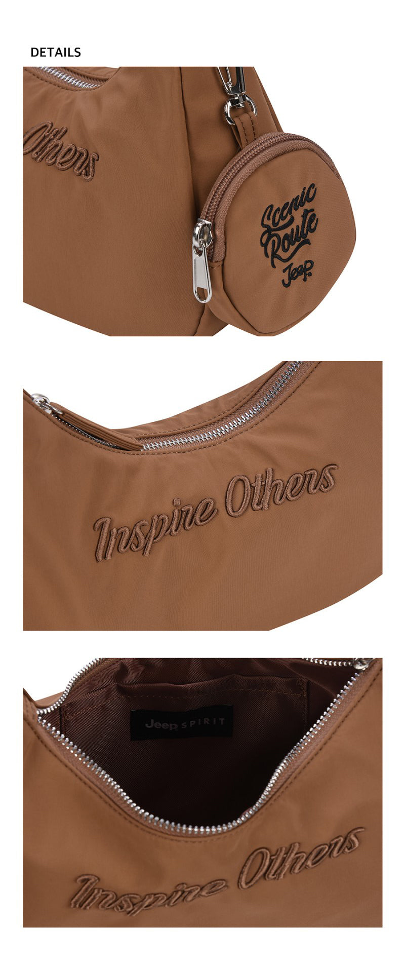 【WE ARE】韓國JEEP單肩腋下包JQ0GAF524