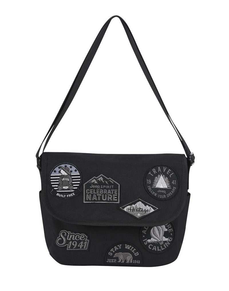 【WE ARE】韓國JEEP單肩斜挎包JQ0GAU512