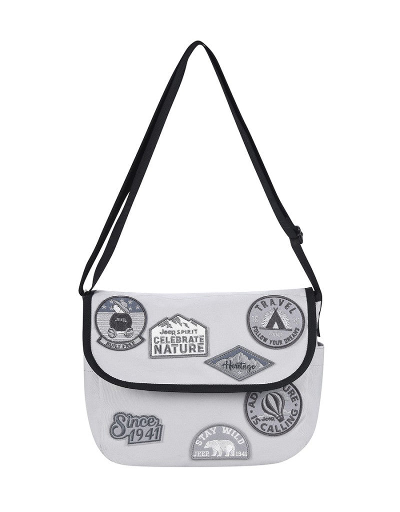 【WE ARE】韓國JEEP單肩斜挎包JQ0GAU512
