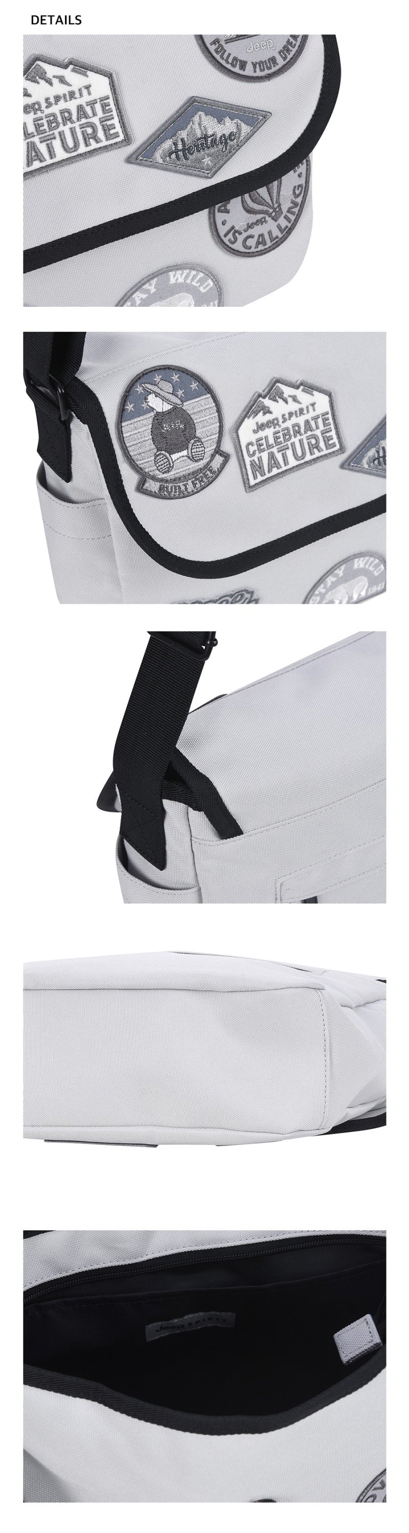 【WE ARE】韓國JEEP單肩斜挎包JQ0GAU512