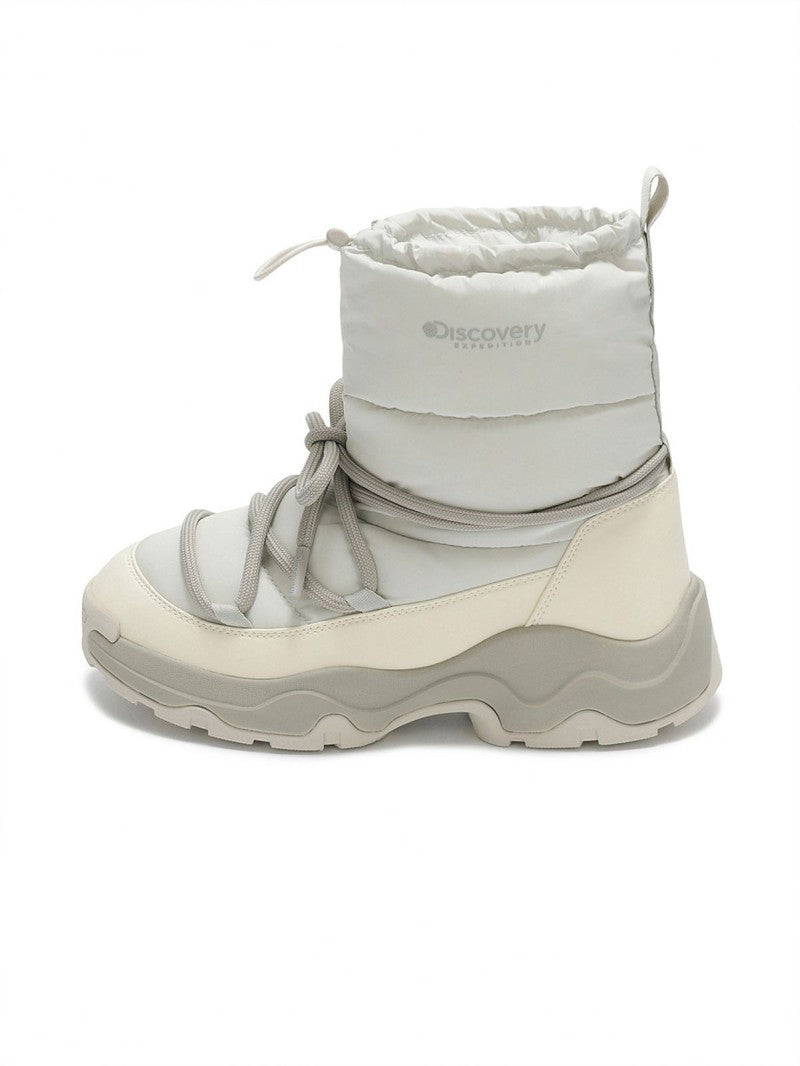 高允貞同款【WE ARE】韓國Discovery中筒保暖靴子DXSH6235N