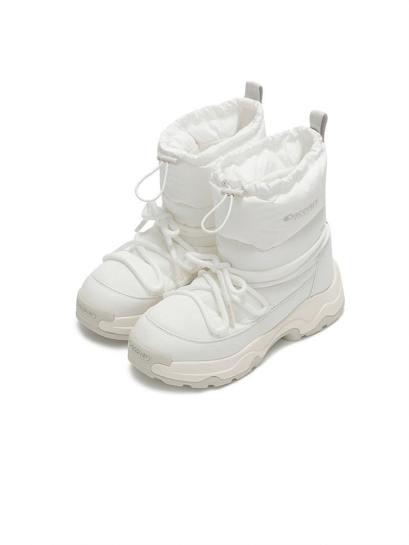 高允貞同款【WE ARE】韓國Discovery中筒保暖靴子DXSH6235N