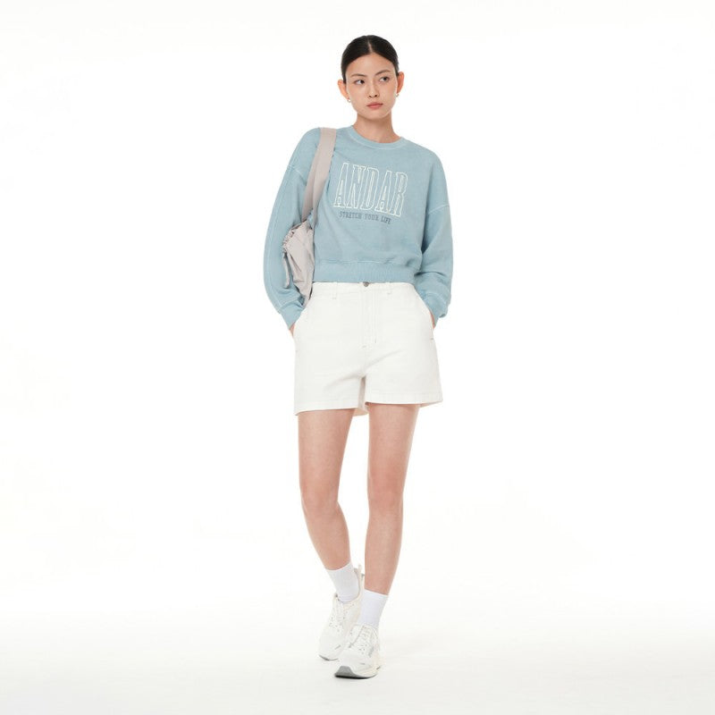 【WE ARE】韓國Andar短版大學T衛衣ANADR11943