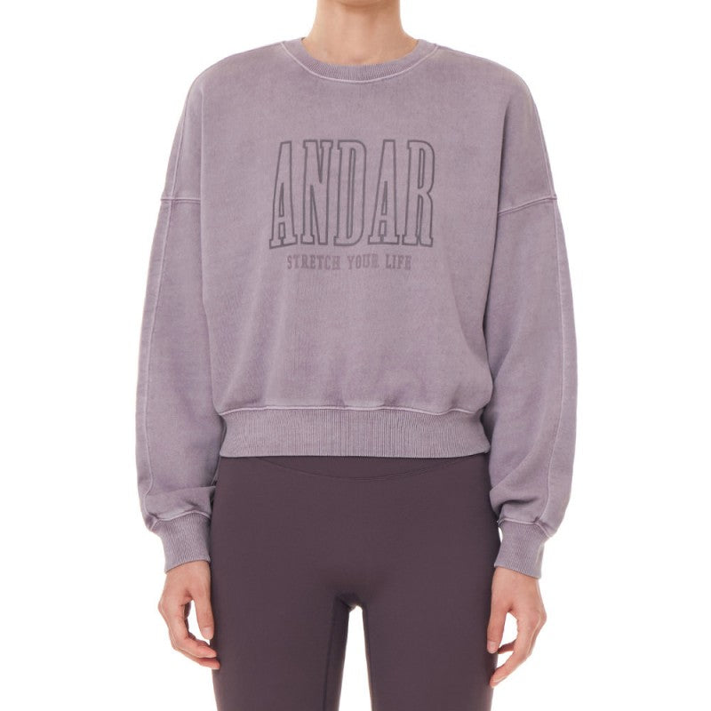 【WE ARE】韓國Andar短版大學T衛衣ANADR11943