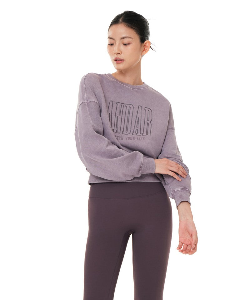 【WE ARE】韓國Andar短版大學T衛衣ANADR11943