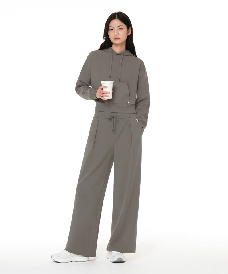 【WE ARE】韓國Andar連帽大學T衛衣+休閒褲=兩件套套裝ANDAR15384