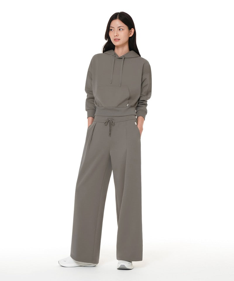 【WE ARE】韓國Andar連帽大學T衛衣+休閒褲=兩件套套裝ANDAR15384