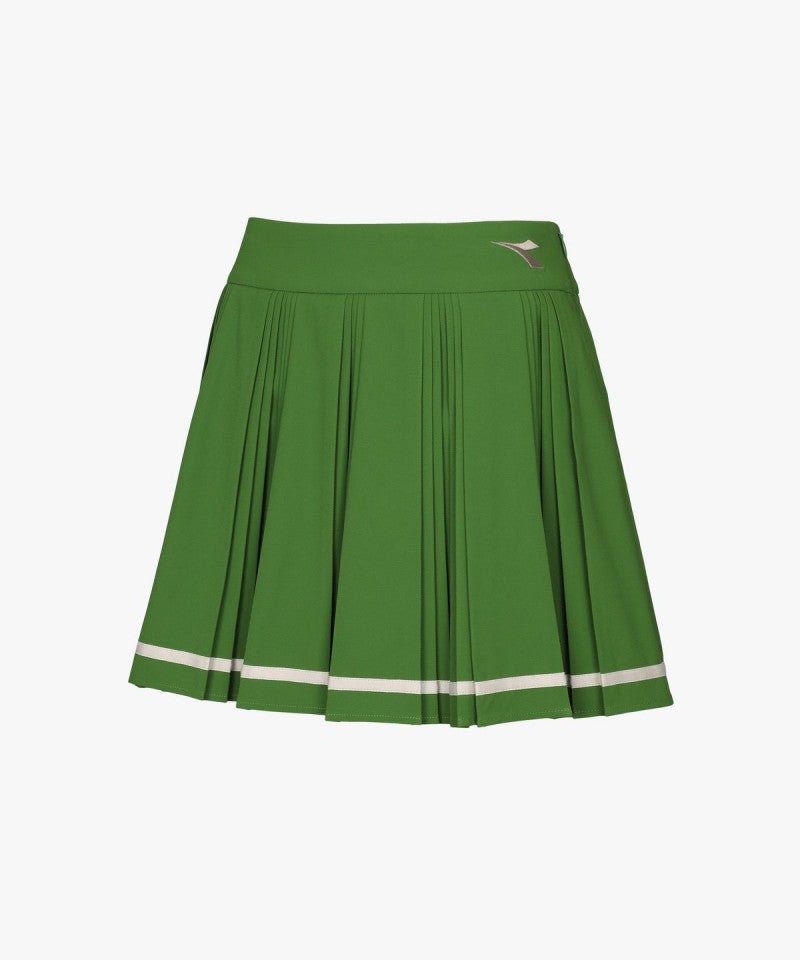 Limited-time discount: 【WE ARE】 Korean Diadora Casual Pleated Skirt D4222TSK32