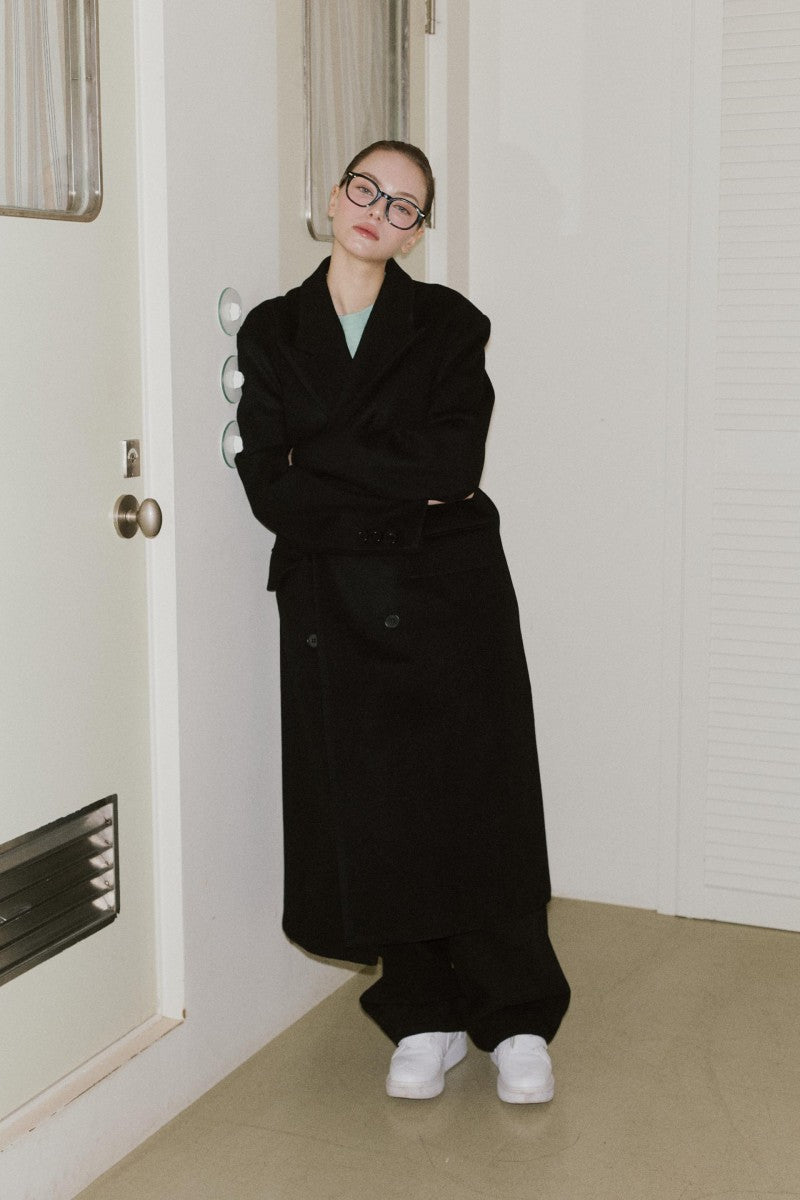 黑五限時折扣【WE ARE】韓國DONTBELATE長款大衣外套20251031-3