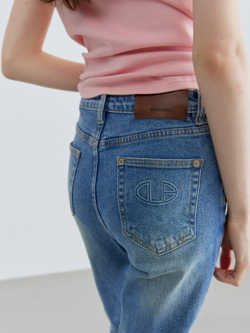 黑五限時折扣【WE ARE】韓國DONTBELATE休閒牛仔褲20251031-5