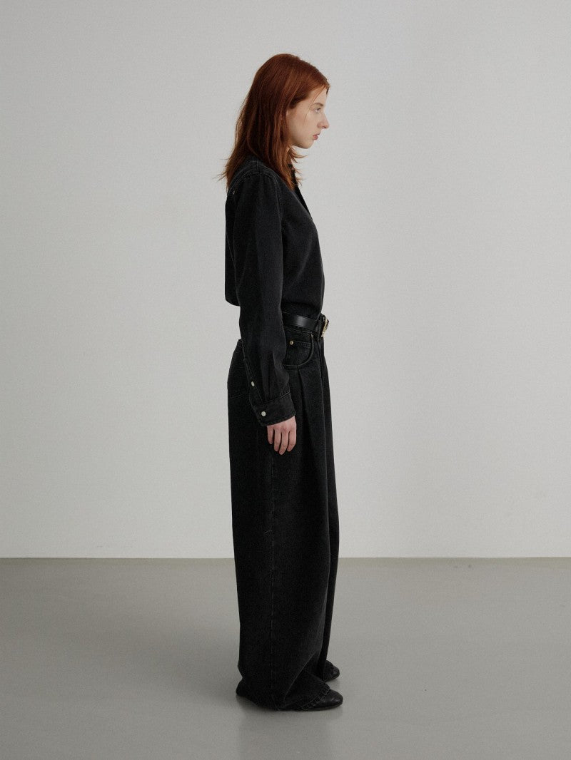 黑五限時折扣【WE ARE】韓國DONTBELATE休閒牛仔褲20251101-1