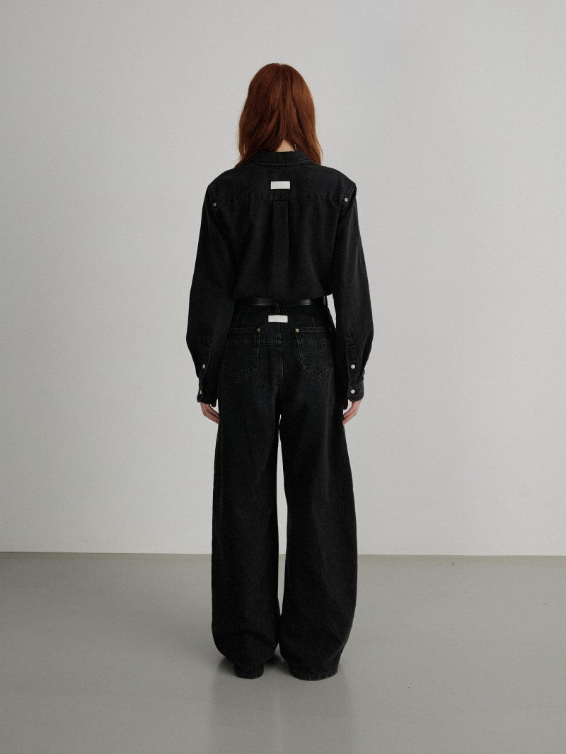 黑五限時折扣【WE ARE】韓國DONTBELATE休閒牛仔褲20251101-1