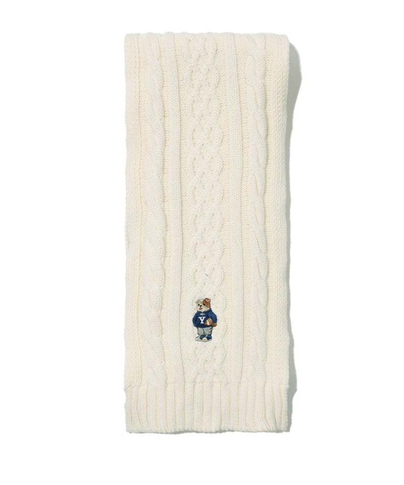 限時折扣【WE ARE】韓國YALE針織圍巾YD11WM0021