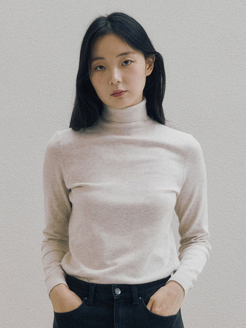 【WE ARE】韓國POLHAM高領毛衣PHF4EU2010