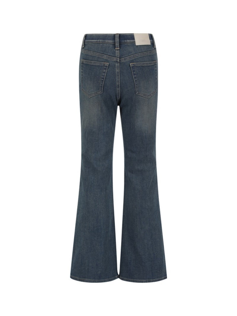 【WE ARE】韓國POLHAM加絨喇叭褲牛仔褲PHF4DP2035