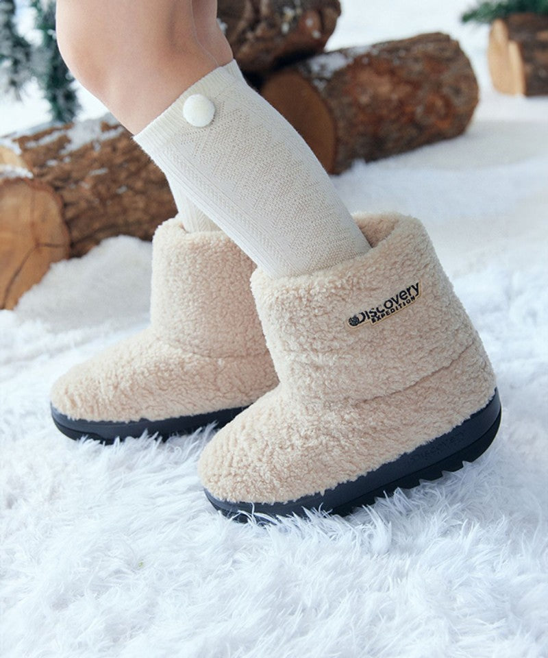 *Dis特價款* 兒童款（建議大一碼）【WE ARE】韓國Discovery毛絨短靴子DKSH6414N