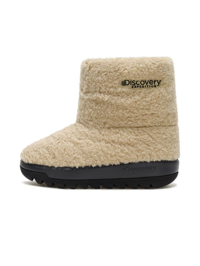 *Dis特價款* 兒童款（建議大一碼）【WE ARE】韓國Discovery毛絨短靴子DKSH6414N